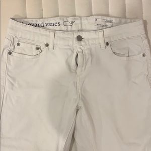 Vineyard vines white skinny jeans size 8
